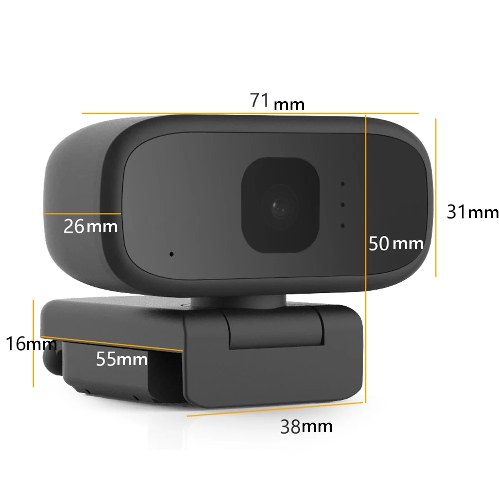 Built-in HD Webcam Camera Auto Focus USB Plug 720P N Play Web Microphone Portable Travelling Photo Taking Tool for PC 
Built-in HD Webcam Camera Auto Focus USB Plug 720P N Play Web Microphone Portable Travelling Photo Taking Tool for PC