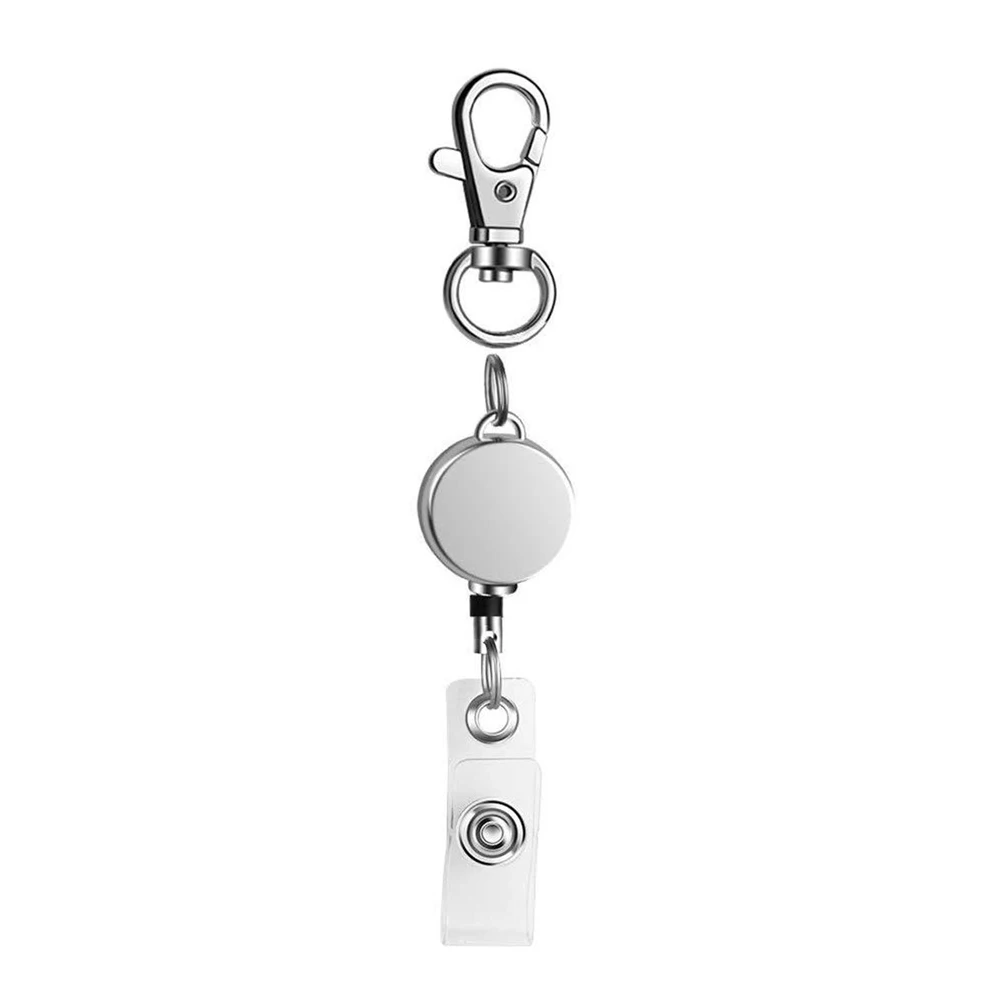 1pcs Retractable Nurse Badge Reel Clip Badge Holder Students Doctor Id Card Holder Metal Keychain
1pcs Retractable Nurse Badge Reel Clip Badge Holder Students Doctor Id Card Holder Metal Keychain