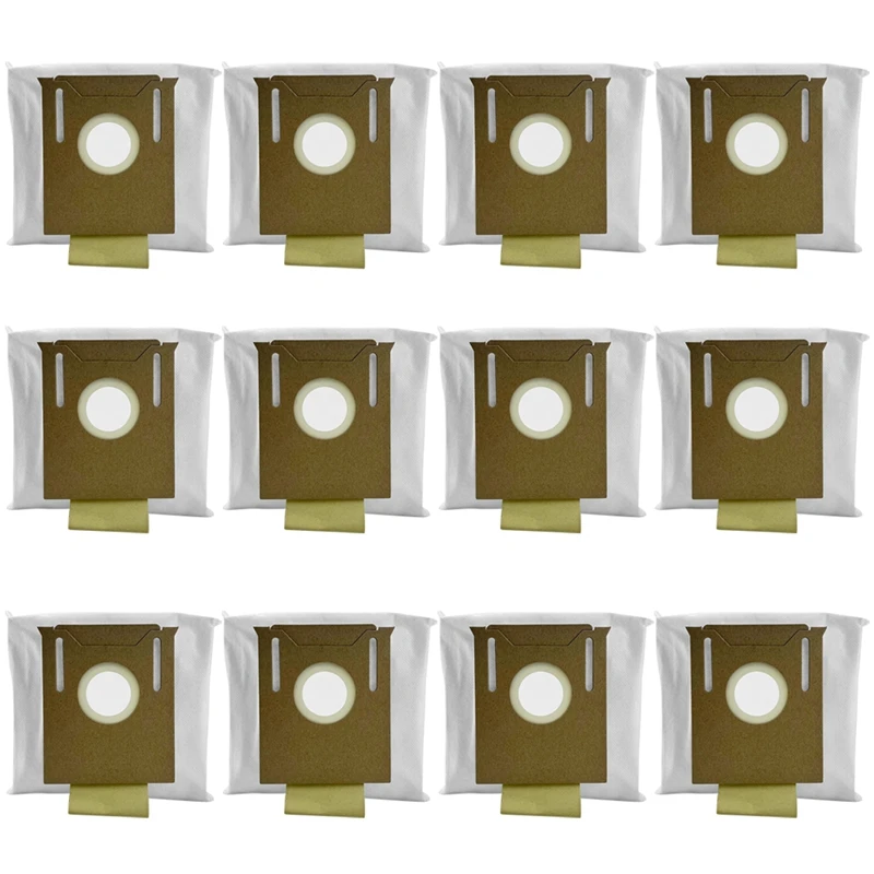 Мешки для пыли ECOVACS T8/T8AIVI/DX93, запасные части для пылесоса, бытовые инструменты для уборки, 12 упаковок 
Мешки для пыли ECOVACS T8/T8AIVI/DX93, запасные части для пылесоса, бытовые инструменты для уборки, 12 упаковок