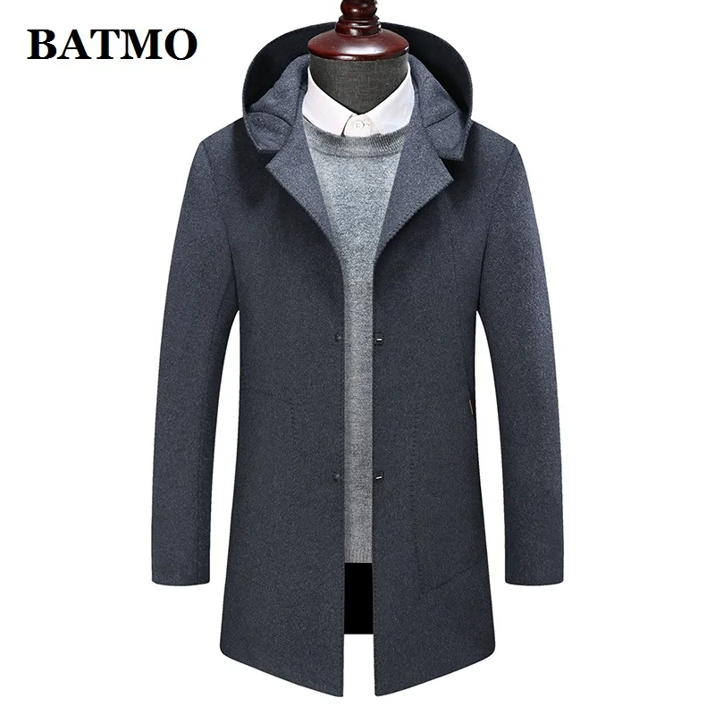 BATMO 2020 new arrival high quality wool hooded jackets men,men's wool trench coat,plus-size M-8XL 1988
BATMO 2020 new arrival high quality wool hooded jackets men,men's wool trench coat,plus-size M-8XL 1988