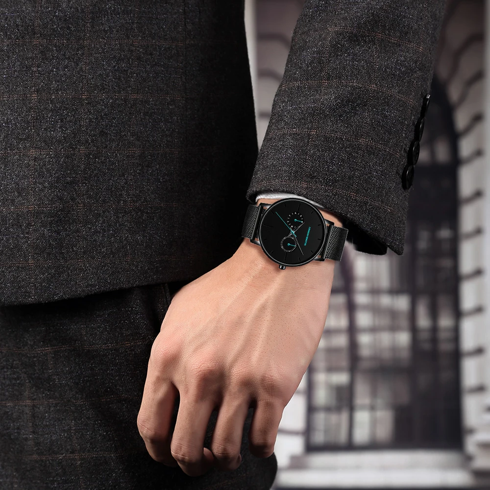 Luxury Men Black Gold Sport Watches Waterproof Fashion Quartz Watch Male Leather Clock Military Business Wristwatch Montre Homme
Luxury Men Black Gold Sport Watches Waterproof Fashion Quartz Watch Male Leather Clock Military Business Wristwatch Montre Homme