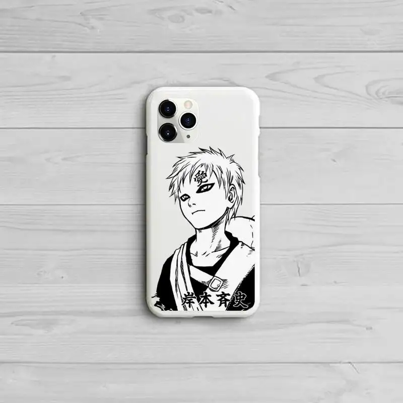 Anime Naruto Gaara new Phone Case Candy Color White for iPhone 11 pro XS MAX 8 7 6 6S Plus X 5S SE 2020 XR
Anime Naruto Gaara new Phone Case Candy Color White for iPhone 11 pro XS MAX 8 7 6 6S Plus X 5S SE 2020 XR