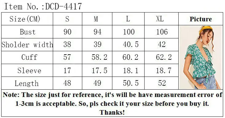 Sweet Women Blouse Summer Floral Wide Fly Sleeve Ruffles Low-cut Deep v neck Front Tie Bow knot Ladies Casual Top Blouse Shirt
Sweet Women Blouse Summer Floral Wide Fly Sleeve Ruffles Low-cut Deep v neck Front Tie Bow knot Ladies Casual Top Blouse Shirt