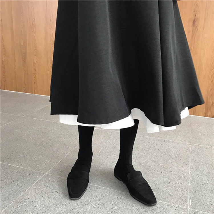 Fashion Spring Womens Skirt Summer Vintage Retro Double layer Skirts Patchwork Mori Girl Skirt Midi Negra Falda Midi Mujer
Fashion Spring Womens Skirt Summer Vintage Retro Double layer Skirts Patchwork Mori Girl Skirt Midi Negra Falda Midi Mujer