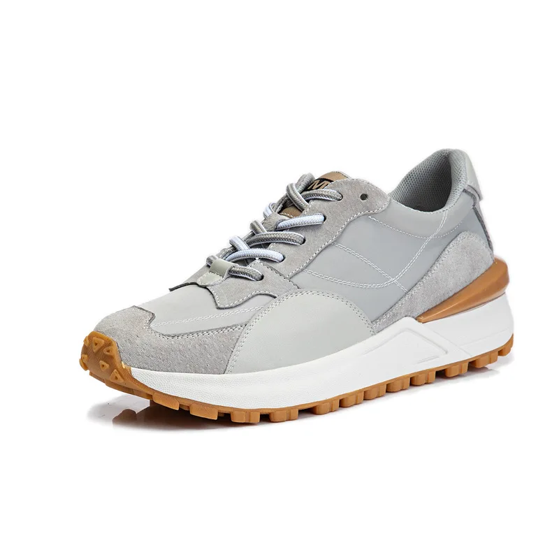 Fashion Trend Spring and Autumn Platform Sports Running Shoes Flat Casual Leather Womens Shoes
Fashion Trend Spring and Autumn Platform Sports Running Shoes Flat Casual Leather Womens Shoes