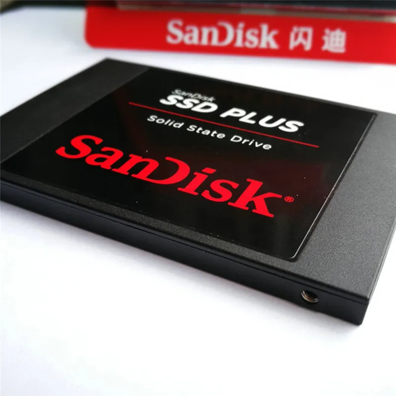 Жесткий Диск SanDisk SATA SSD PLUS 240 ГБ HD HDD 2 5 жесткий диск 480 120 960 твердотельный накопитель