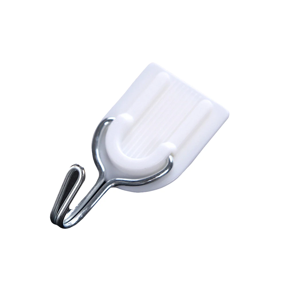 Creative Wall Mounted Strong Adhesive Hook Stainless Steel Kitchen Bathroom Door Sticky Hanger Holder White Hooks
Creative Wall Mounted Strong Adhesive Hook Stainless Steel Kitchen Bathroom Door Sticky Hanger Holder White Hooks