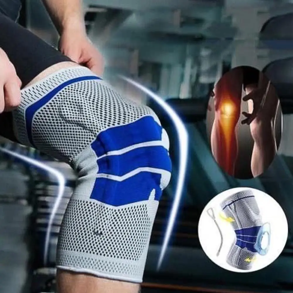 Single Fitness Running Cycling Knee Support Braces Elastic Nylon Sports Knee Pad Sleeve-Sized M(Gray)
Single Fitness Running Cycling Knee Support Braces Elastic Nylon Sports Knee Pad Sleeve-Sized M(Gray)