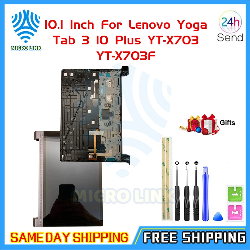 Оригинальный Новый ЖК-дисплей 10,1 дюйма для Lenovo Yoga Tab 3 10 Plus YT-X703 YT-X703F YT-X703L с сенсорным экраном и дигитайзером в сборе
Оригинальный Новый ЖК-дисплей 10,1 дюйма для Lenovo Yoga Tab 3 10 Plus YT-X703 YT-X703F YT-X703L с сенсорным экраном и дигитайзером в сборе