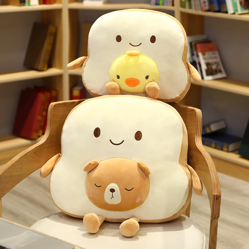 Creative Sliced Bread Plush Pillow Soft Bread Pillow Cute Soft Doll Cushion Stuffed Plush Toy for Children Baby Birthday Gift
Creative Sliced Bread Plush Pillow Soft Bread Pillow Cute Soft Doll Cushion Stuffed Plush Toy for Children Baby Birthday Gift