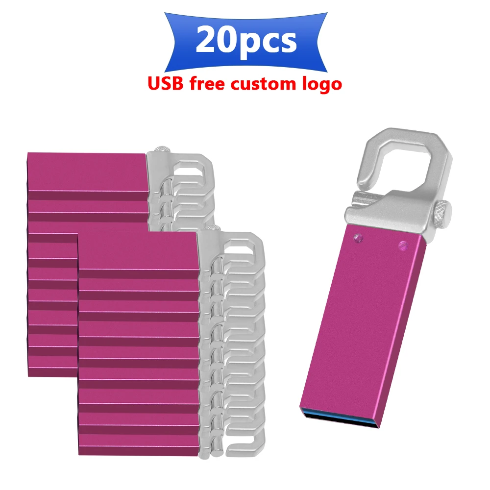 20pcs/lot FREE LOGO Metal Flash Drive Pen Drive 4GB 8GB 16GB 32GB 64GB USB 3.0 Memory Stick Waterproof U Disk Logo Personalized
20pcs/lot FREE LOGO Metal Flash Drive Pen Drive 4GB 8GB 16GB 32GB 64GB USB 3.0 Memory Stick Waterproof U Disk Logo Personalized