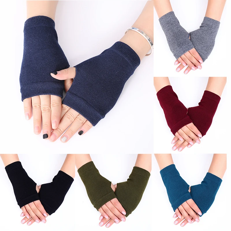 New Crochet Knitted Cotton Gloves Winter Hand Wrist Warmer Mittens Solid Fingerless Gloves Ribbed Trim Arm Mittens Gants Femme
New Crochet Knitted Cotton Gloves Winter Hand Wrist Warmer Mittens Solid Fingerless Gloves Ribbed Trim Arm Mittens Gants Femme