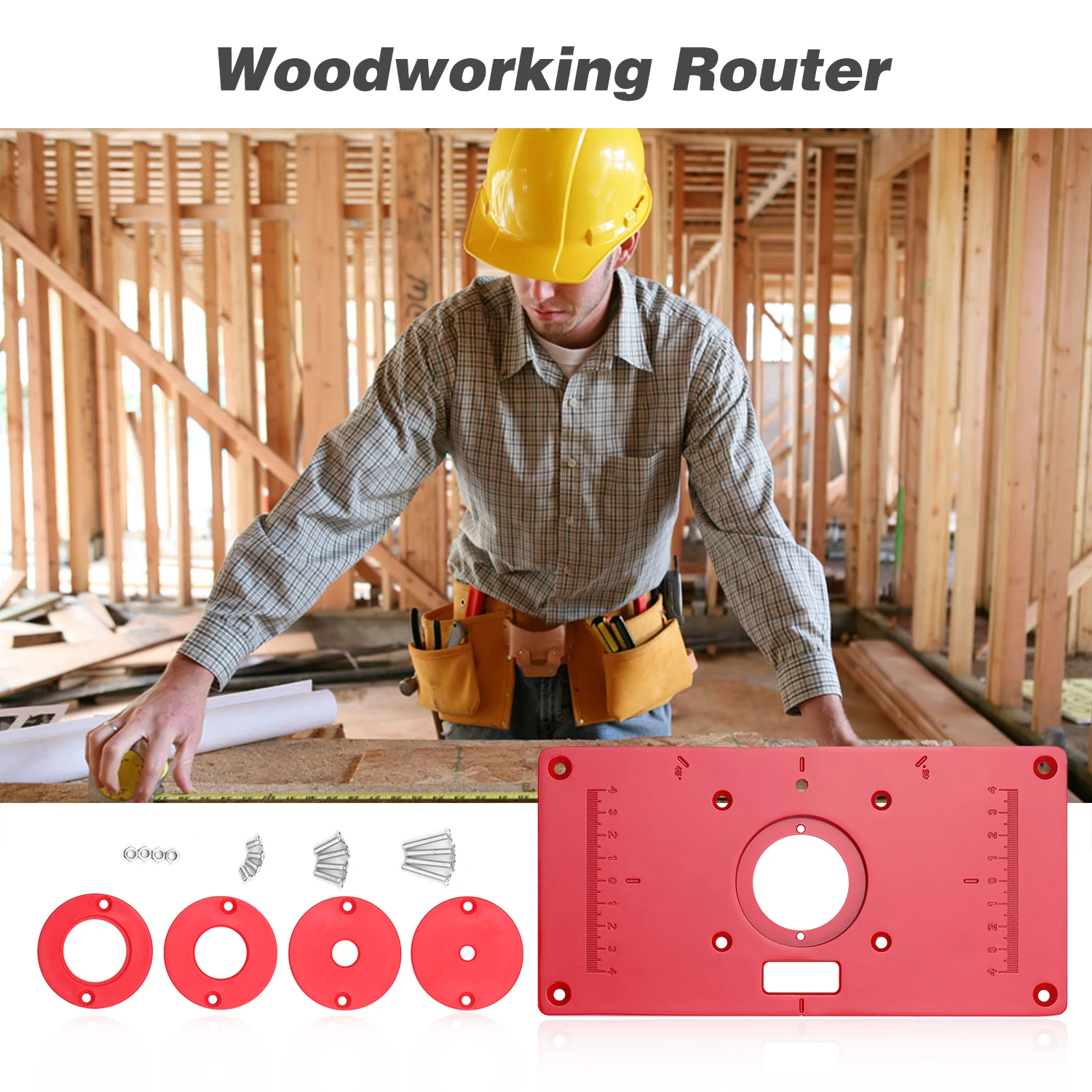 Multifunctional Router Table Aluminum Alloy Insert Plate Woodworking Benches Carpenter Trimming Machine Flip Chip Board
Multifunctional Router Table Aluminum Alloy Insert Plate Woodworking Benches Carpenter Trimming Machine Flip Chip Board