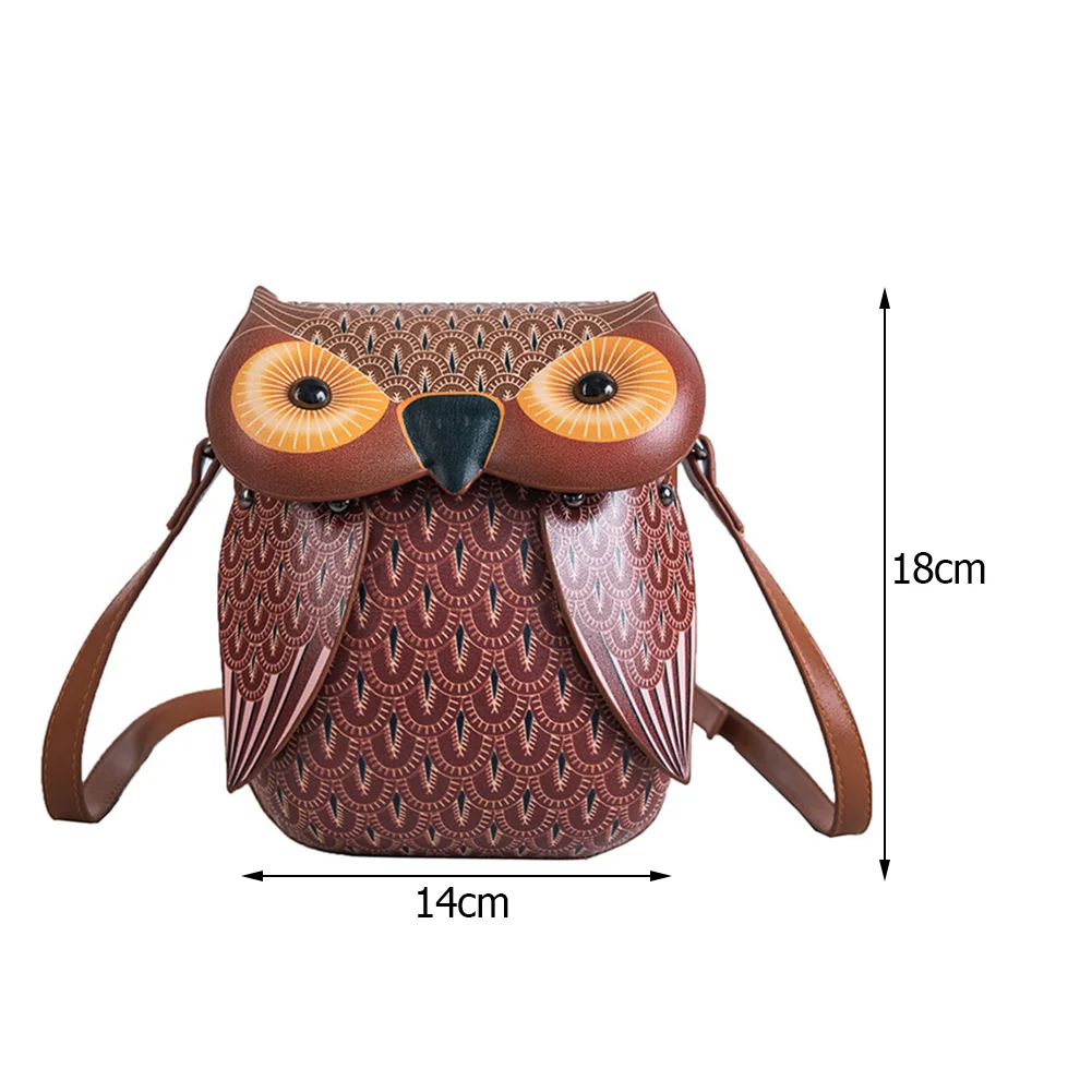Brand Owl Shape Shoulder Bag Casual All-matchMini Messenger Bag Cute Cartoon Leather Bags For Girls Crossbody Phone Bags
Brand Owl Shape Shoulder Bag Casual All-matchMini Messenger Bag Cute Cartoon Leather Bags For Girls Crossbody Phone Bags