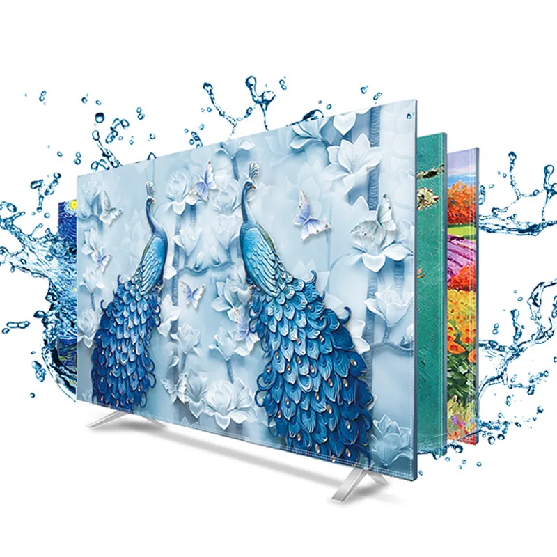 TV Cover Dust Cover LCD Computer Monitor Protector for Wall Hanging Desktop Curved Type Screen Soft Fabric Craft LP001
TV Cover Dust Cover LCD Computer Monitor Protector for Wall Hanging Desktop Curved Type Screen Soft Fabric Craft LP001