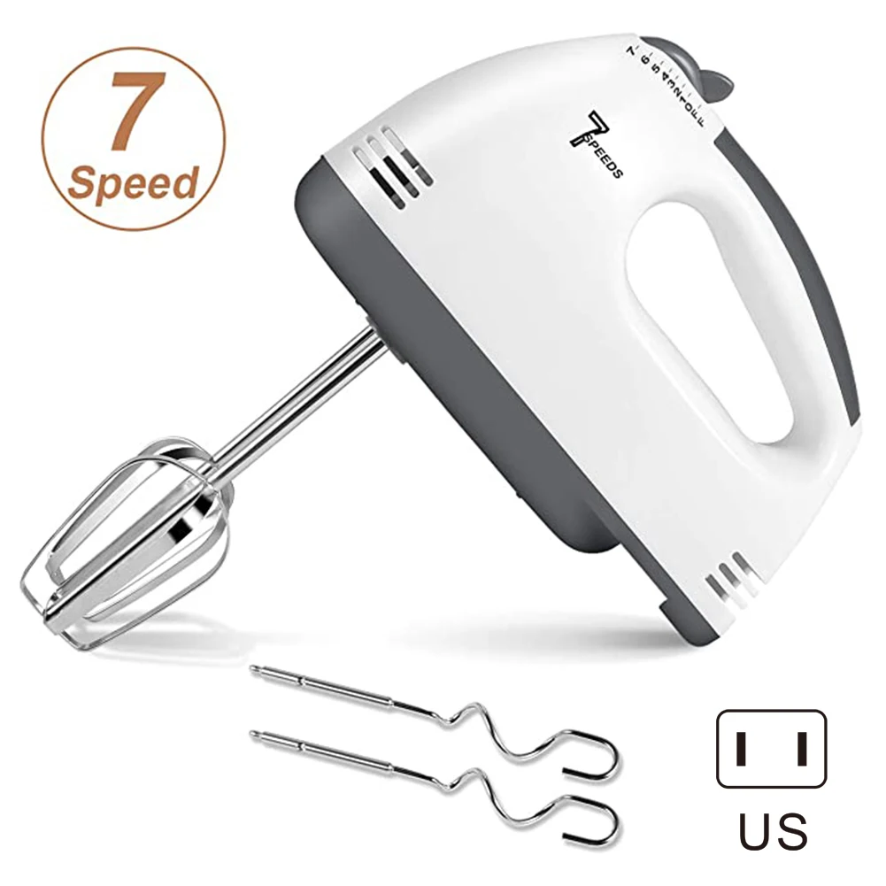 Electric Hand Mixer 7-Speed Handheld Egg Whisk Kitchen Egg Sticks Dough Hooks BJStore
Electric Hand Mixer 7-Speed Handheld Egg Whisk Kitchen Egg Sticks Dough Hooks BJStore