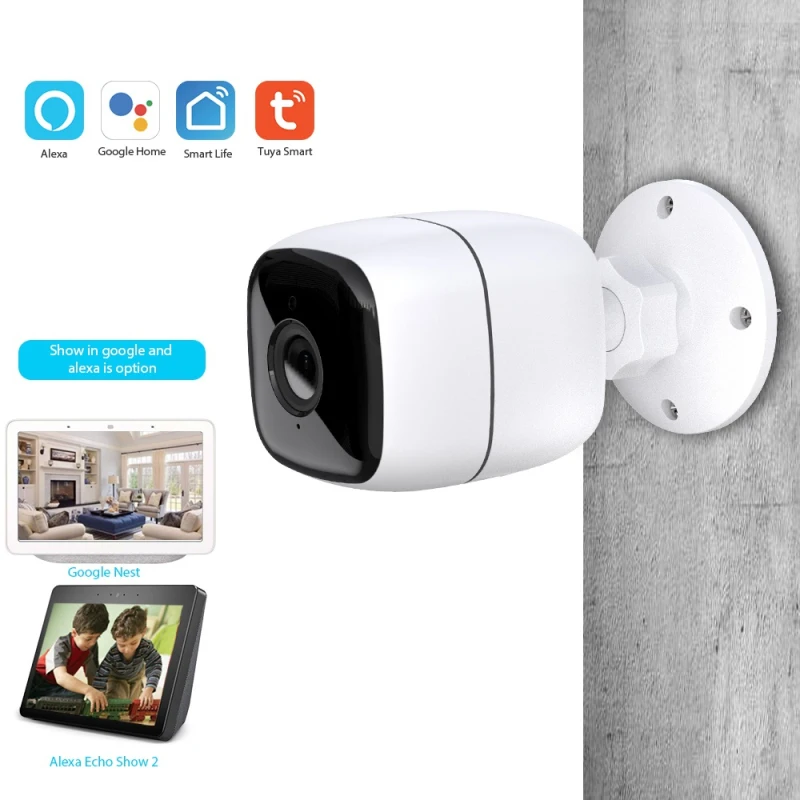 Tuya Smart WIFI Camera Outdoor Waterproof Camera Tuya Network Wireless Camera Video Surveillance Camera IP Camera
Tuya Smart WIFI Camera Outdoor Waterproof Camera Tuya Network Wireless Camera Video Surveillance Camera IP Camera