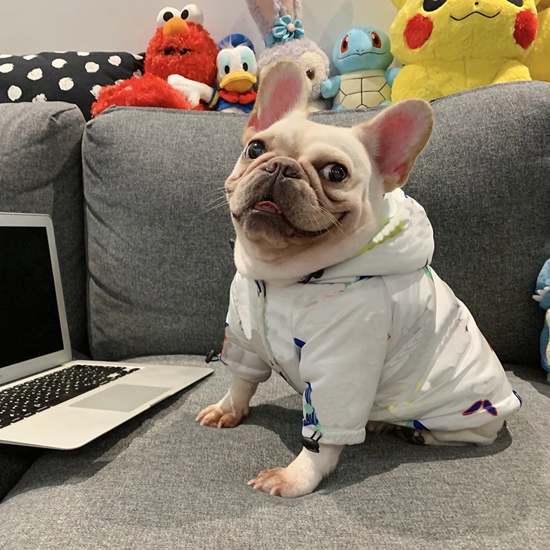 Dog Sweater Hoodies Luxury Designer Dog Clothes French Bulldog Schnauzer Waterproof Snowproof Raincoat Dropshipping ZY2010
Dog Sweater Hoodies Luxury Designer Dog Clothes French Bulldog Schnauzer Waterproof Snowproof Raincoat Dropshipping ZY2010