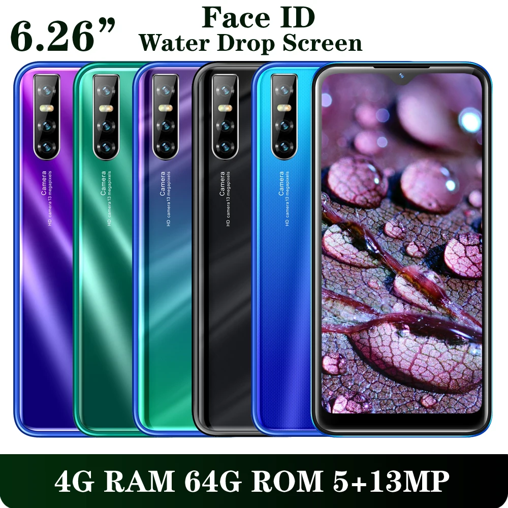 Разблокированный Face id A10 четырехъядерный процессор 4 Гб ОЗУ 64 ПЗУ сотовые