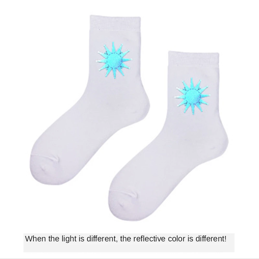 2021 New Long Reflection Light Socks Funny Cartoon Socks Men Street Style Hip-hop Skateboard Socks Women's Preppy Style
2021 New Long Reflection Light Socks Funny Cartoon Socks Men Street Style Hip-hop Skateboard Socks Women's Preppy Style