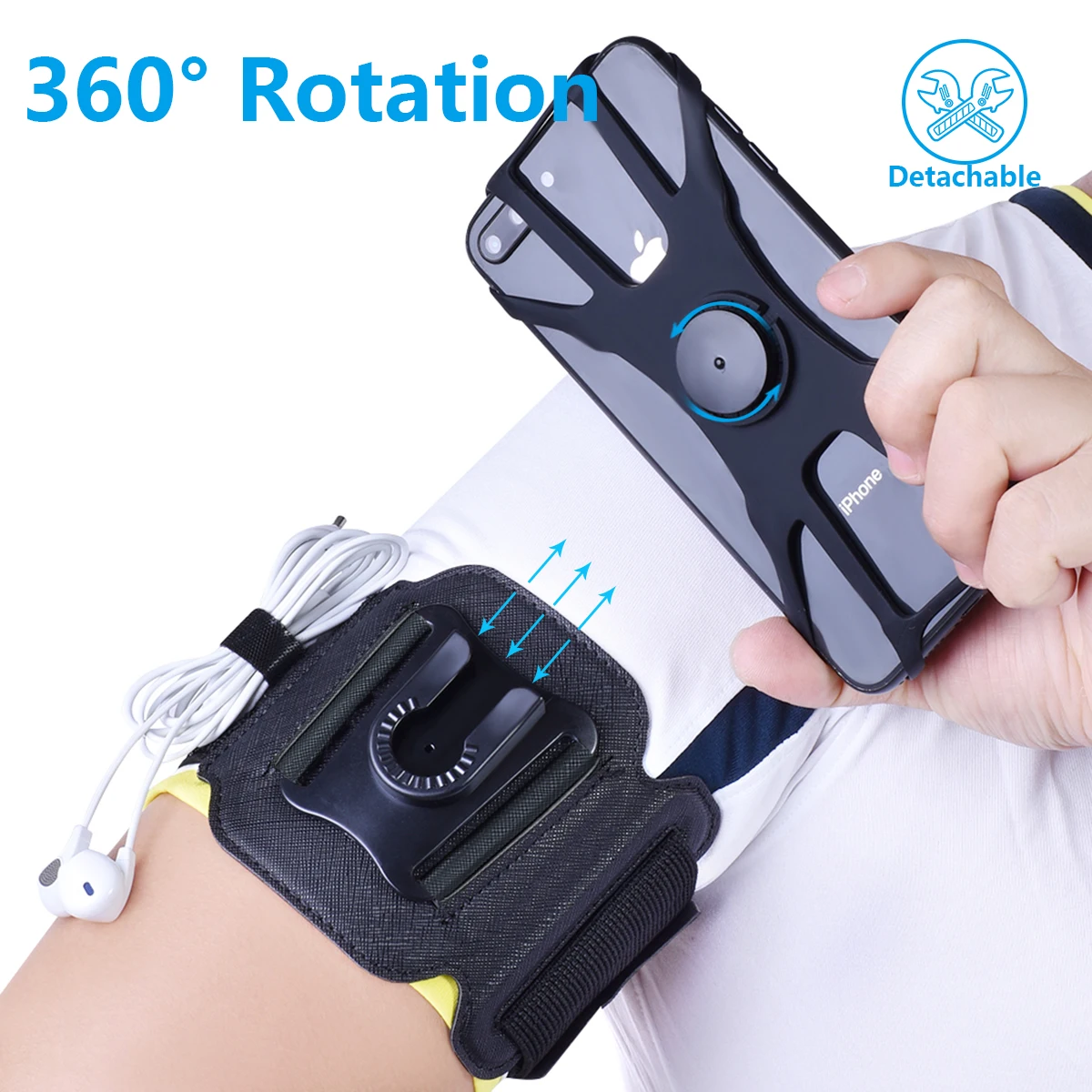 Removable Rotating Arm Wrist Strap Sports Mobile Phone Cover Running Wrist Bag Riding Mobile Phone Bag Mobile Phone Bag Arm Bag
Removable Rotating Arm Wrist Strap Sports Mobile Phone Cover Running Wrist Bag Riding Mobile Phone Bag Mobile Phone Bag Arm Bag