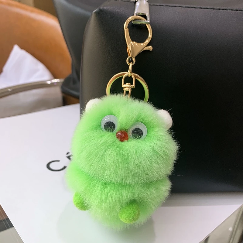 Net Red Ugly Cute Rex Rabbit Fur Little Monster Car Hairball Key Chain Pendant Lovely Plush Doll Book Bag Pendant
Net Red Ugly Cute Rex Rabbit Fur Little Monster Car Hairball Key Chain Pendant Lovely Plush Doll Book Bag Pendant