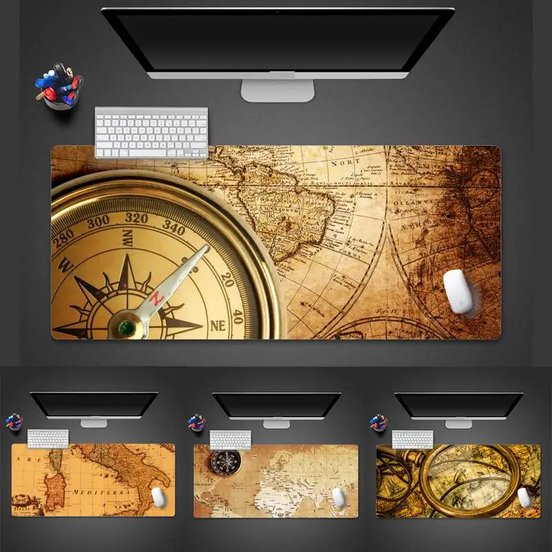 Vintage map Rubber Mouse Durable Desktop Mousepad Desk Protect Gamer Office Large Mouse Mat pad X XL Non-slip Laptop Cushion
Vintage map Rubber Mouse Durable Desktop Mousepad Desk Protect Gamer Office Large Mouse Mat pad X XL Non-slip Laptop Cushion