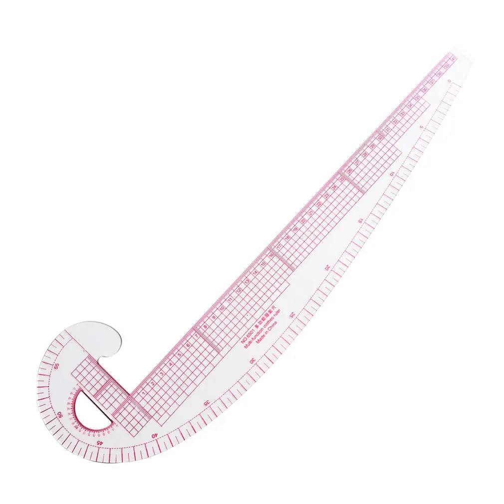 

Curve Rulers Multi-function Ruler Fashion Design Rulers for Fabric Cutting Sewing Measure Template Metric Ruler