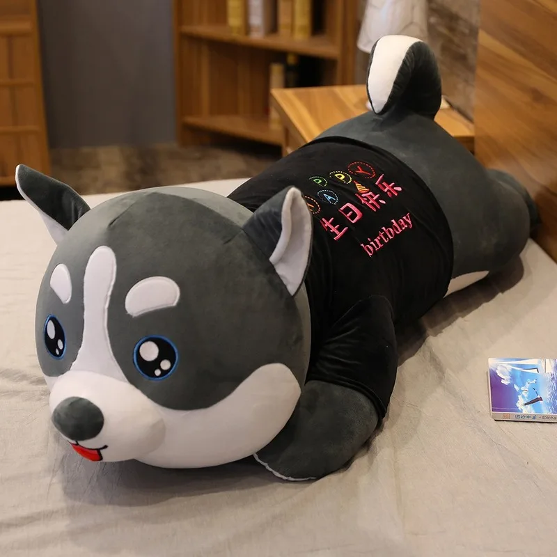 Husky plush toy dog bear doll sleeping pillow rag doll cute girl bed doll birthday gift give surprise gift
Husky plush toy dog bear doll sleeping pillow rag doll cute girl bed doll birthday gift give surprise gift