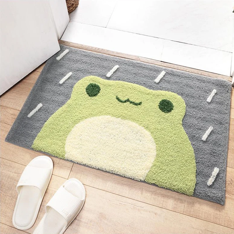 Cartoon Animal Small Carpet Shiba Inu Corgi Door Mat Frog Rabbit Cat Bathroom Kitchen Carpet Bedroom Entrance Non-Slip Bath Mat
Cartoon Animal Small Carpet Shiba Inu Corgi Door Mat Frog Rabbit Cat Bathroom Kitchen Carpet Bedroom Entrance Non-Slip Bath Mat