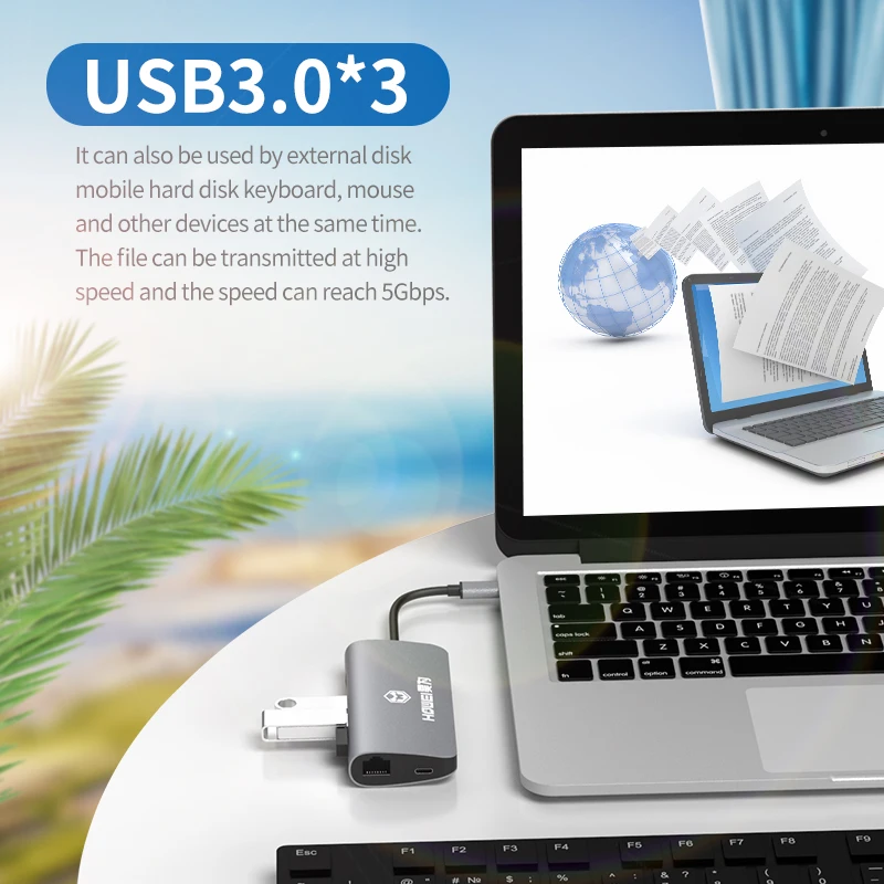 Type-C 8 in1 docking station to HDMI USB3.0 TF/SD card Hub laptop USB Explosion models usb hub 1080p GigE Vision DC3.5MM PD fast
Type-C 8 in1 docking station to HDMI USB3.0 TF/SD card Hub laptop USB Explosion models usb hub 1080p GigE Vision DC3.5MM PD fast