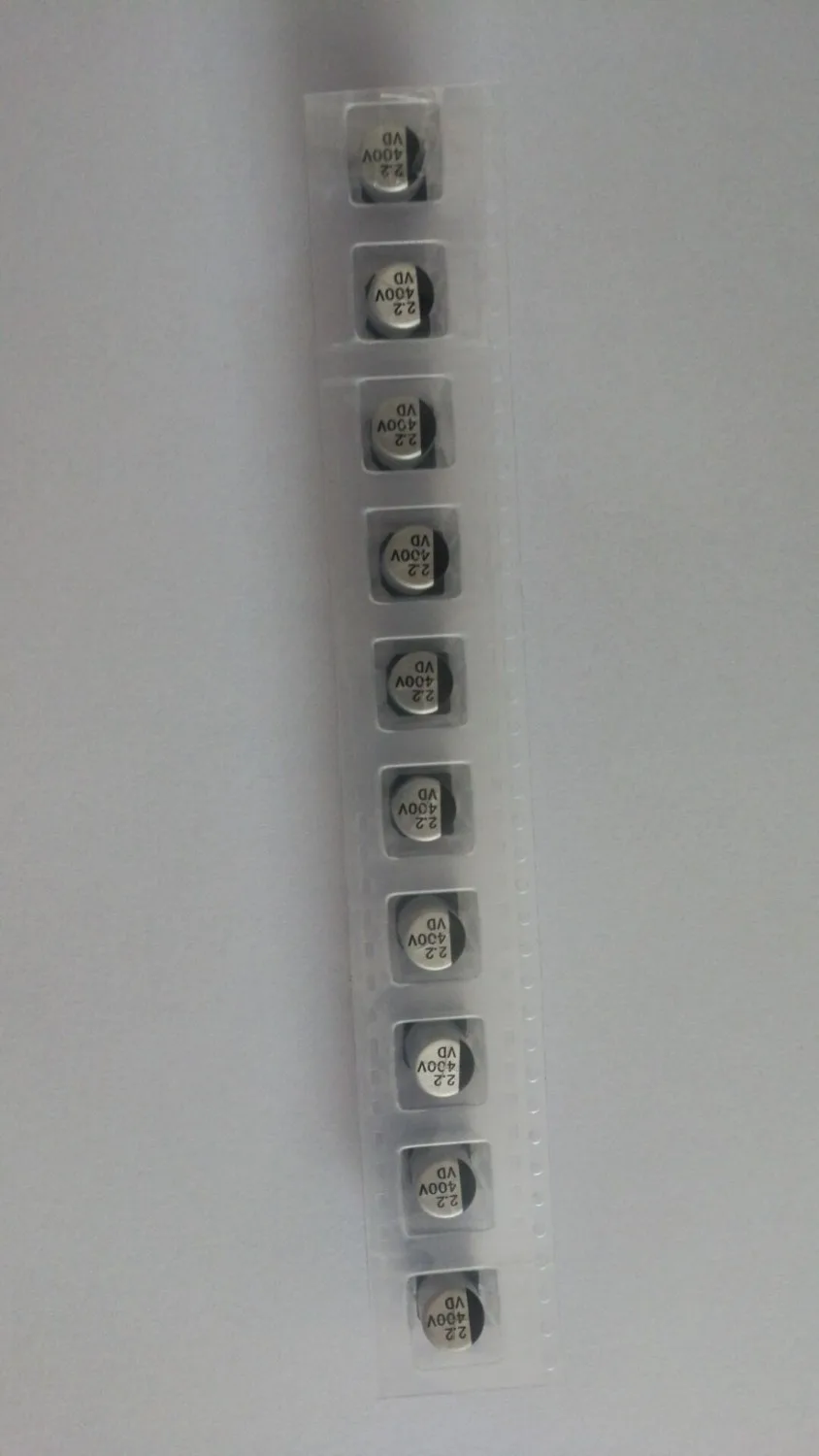 30PCS/LOT 2.2UF 400V 6*10mm SMD Electrolytic Capacitor 400v 2.2uf new and original
30PCS/LOT 2.2UF 400V 6*10mm SMD Electrolytic Capacitor 400v 2.2uf new and original