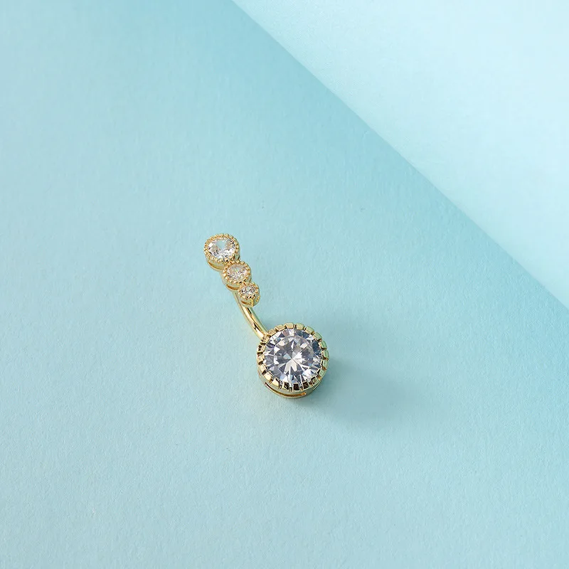 Lateefah 2020 New Fashion Personality Zircon Navel Button Rings Rose Gold Color Sexy Belly Navel Piercing Body Jewelry For Women
Lateefah 2020 New Fashion Personality Zircon Navel Button Rings Rose Gold Color Sexy Belly Navel Piercing Body Jewelry For Women