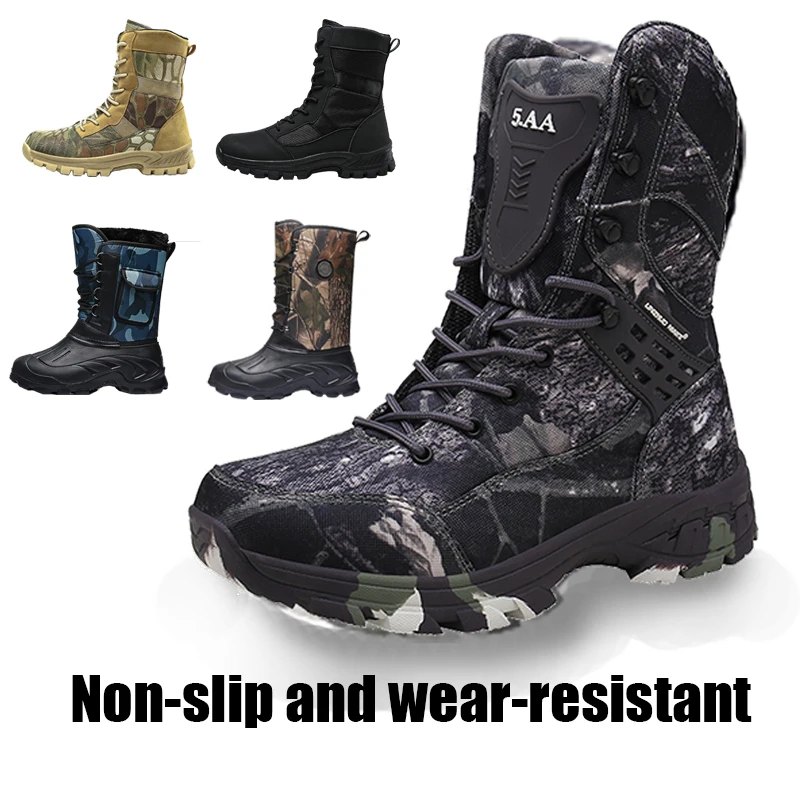 Outdoor Tactical Sport Men's Shoes Waterproof Hiking Shoes Male Outdoor Winter Hunting Boots Mountain Shoes Men Army Boot
Outdoor Tactical Sport Men's Shoes Waterproof Hiking Shoes Male Outdoor Winter Hunting Boots Mountain Shoes Men Army Boot