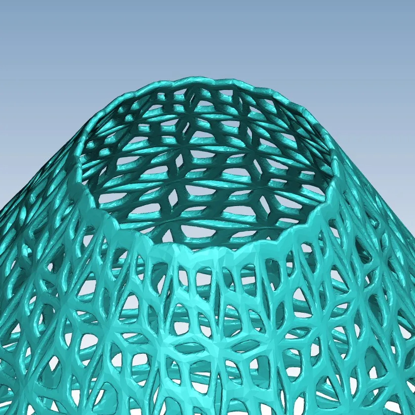 Lamp Shade 3D printing service rapid prototyping according to your design file ST153
Lamp Shade 3D printing service rapid prototyping according to your design file ST153