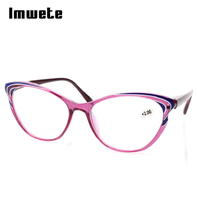Imwete Retro Cat Eye Reading Glasses Women Anti-Blue Light Eyeglasses Personality Trend Hyperopia Glasses HD Eyewear +0 1.5 2.0
Imwete Retro Cat Eye Reading Glasses Women Anti-Blue Light Eyeglasses Personality Trend Hyperopia Glasses HD Eyewear +0 1.5 2.0