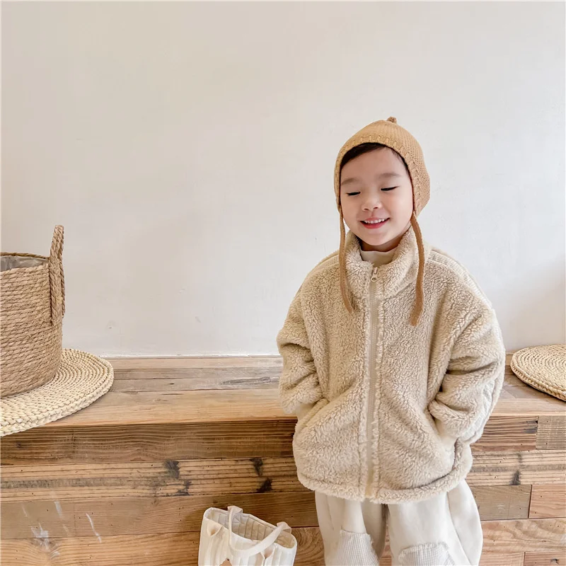 Girls Baby's Kids Coat Jacket Outwear 2021 Fuzzy Thicken Velvet Winter Autumn Top Cotton Cardigan Children's Clothing
Girls Baby's Kids Coat Jacket Outwear 2021 Fuzzy Thicken Velvet Winter Autumn Top Cotton Cardigan Children's Clothing