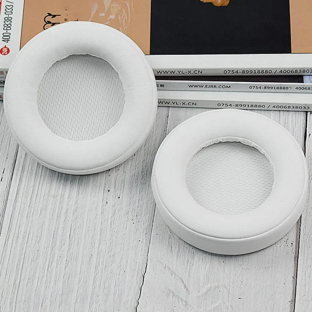 Lightweight 1 Pair Practical Protein Faux Leather Headset Pads Breathable Headset Earpads Replaceable
Lightweight 1 Pair Practical Protein Faux Leather Headset Pads Breathable Headset Earpads Replaceable