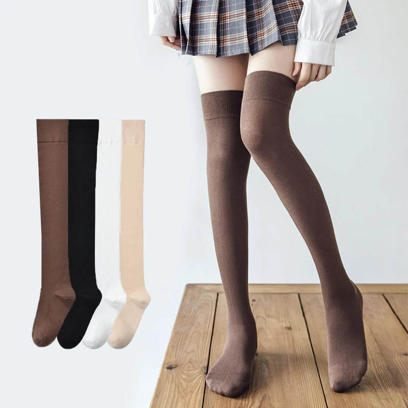Female Sexy Long Socks Solid Color Women Over Knee Thigh High Over The Knee Stockings Lolita Ladies Girls Warm Knee Socks
Female Sexy Long Socks Solid Color Women Over Knee Thigh High Over The Knee Stockings Lolita Ladies Girls Warm Knee Socks