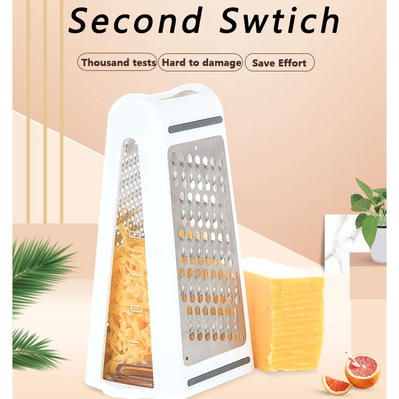 1Pcs Slicer Cheese Cutter Double-sided Duplex Kitchen Potato Grater Stainless Steel Mandoline Onion Peeler Dicer Kitchen Tools
1Pcs Slicer Cheese Cutter Double-sided Duplex Kitchen Potato Grater Stainless Steel Mandoline Onion Peeler Dicer Kitchen Tools
