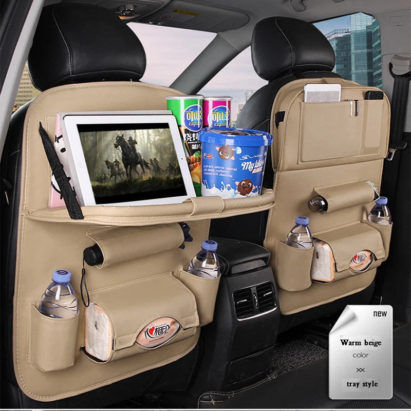 Car Mounted Foldable For Car Back Seat Leather Multi-functional Storage Cup Holder LaptopTablet Phone Holder Interior Accessory
Car Mounted Foldable For Car Back Seat Leather Multi-functional Storage Cup Holder LaptopTablet Phone Holder Interior Accessory