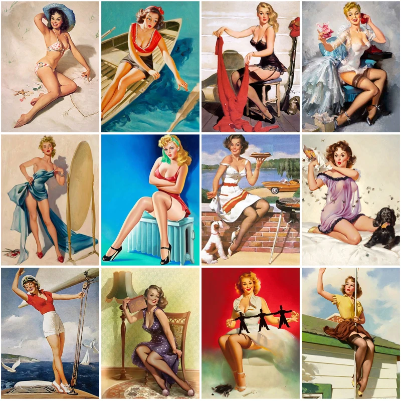 5D Diy Diamond Painting Full Drill Mosaic Embroidery Pretty and Cute Woman Posters Cross Stitch Crafts Handmade Gifts Home Decor
5D Diy Diamond Painting Full Drill Mosaic Embroidery Pretty and Cute Woman Posters Cross Stitch Crafts Handmade Gifts Home Decor