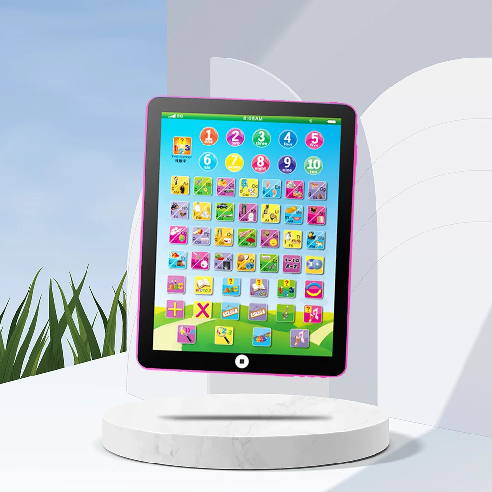 Electronic Toddler Learning Tablet ABC Word Numbers Pretend Toy Color Games Music Parent-Child Interactive Product
Electronic Toddler Learning Tablet ABC Word Numbers Pretend Toy Color Games Music Parent-Child Interactive Product