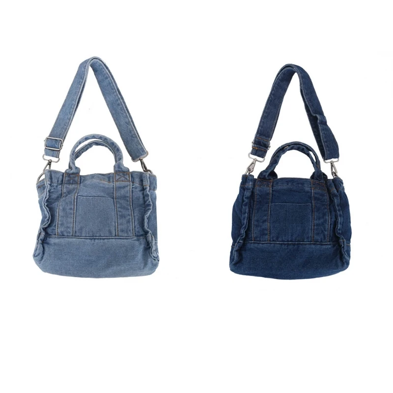 Retro Travel Denim Shoulder Bag Women Small Lightweight Handbag Lady Vinatge Portable Zipper Closure Crossbody Shopping Tote
Retro Travel Denim Shoulder Bag Women Small Lightweight Handbag Lady Vinatge Portable Zipper Closure Crossbody Shopping Tote