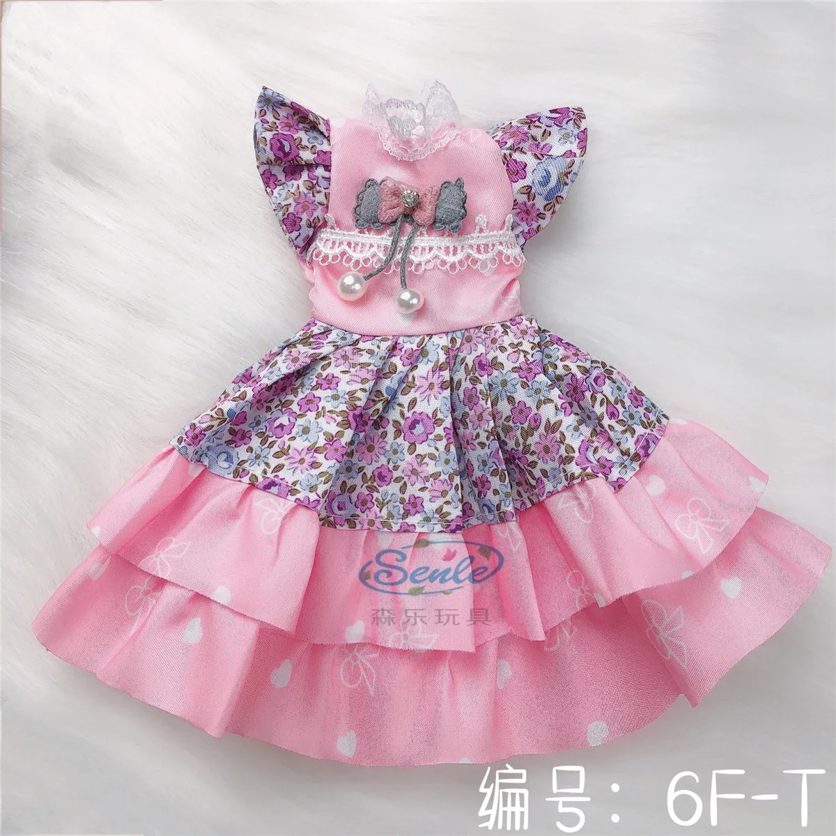Retro Series 1/6 Doll Lace Dress Suit 28cm Baby Doll Accessories Clothes with Hat Fit To 10-12inch Doll
Retro Series 1/6 Doll Lace Dress Suit 28cm Baby Doll Accessories Clothes with Hat Fit To 10-12inch Doll