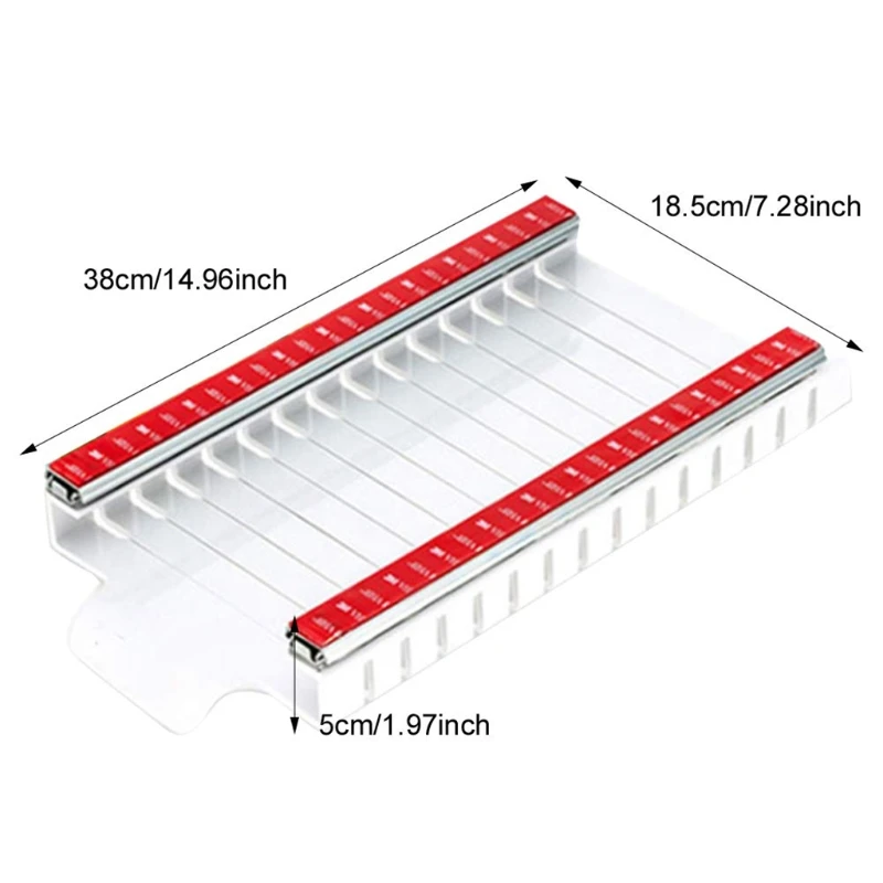 Hanging Storage Rack Refrigerator Hanging Storage Clip Sliding Rail Tray for Food Bag
Hanging Storage Rack Refrigerator Hanging Storage Clip Sliding Rail Tray for Food Bag