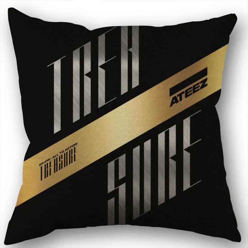 New Arrival Ateez Cotton Linen Square Zippered Pillow Cover For Office Family Customize Your Picture 45*45cm DIY
New Arrival Ateez Cotton Linen Square Zippered Pillow Cover For Office Family Customize Your Picture 45*45cm DIY