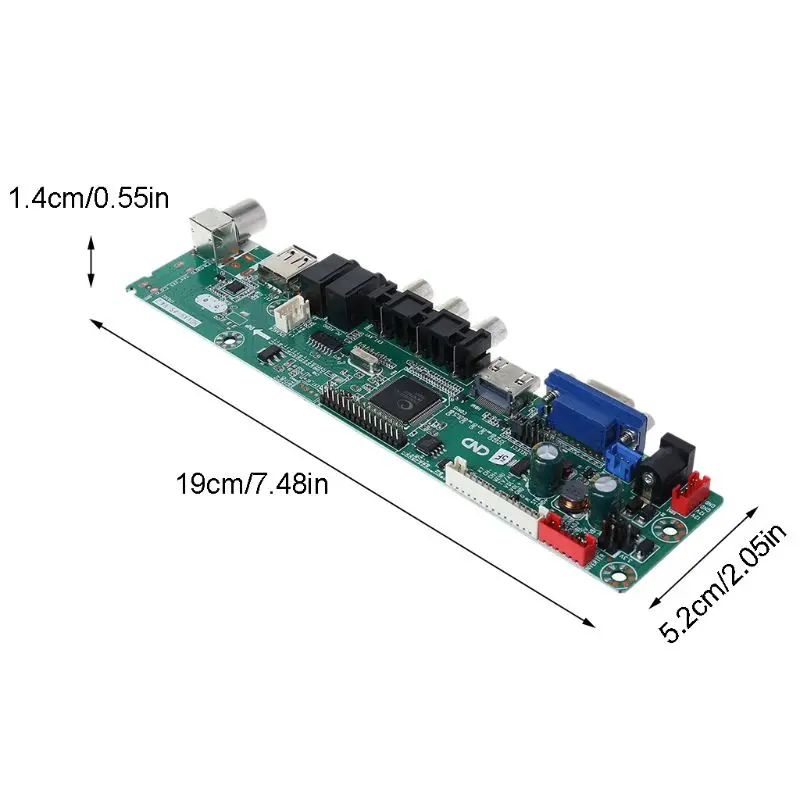 1Set V56 Free Program Lcd TV Controller Driver Board Module with Remote Control D0UA
1Set V56 Free Program Lcd TV Controller Driver Board Module with Remote Control D0UA