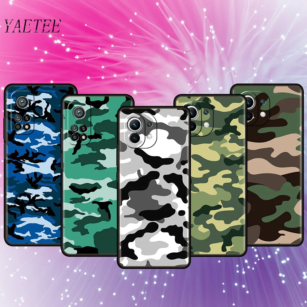 Camouflage Camo Army Case For Xiaomi Mi 11 10T Pro 11i 9T 9 CC9 Note 10 Lite 5G Silicone Phone Coque Black Shockproof Capa
Camouflage Camo Army Case For Xiaomi Mi 11 10T Pro 11i 9T 9 CC9 Note 10 Lite 5G Silicone Phone Coque Black Shockproof Capa