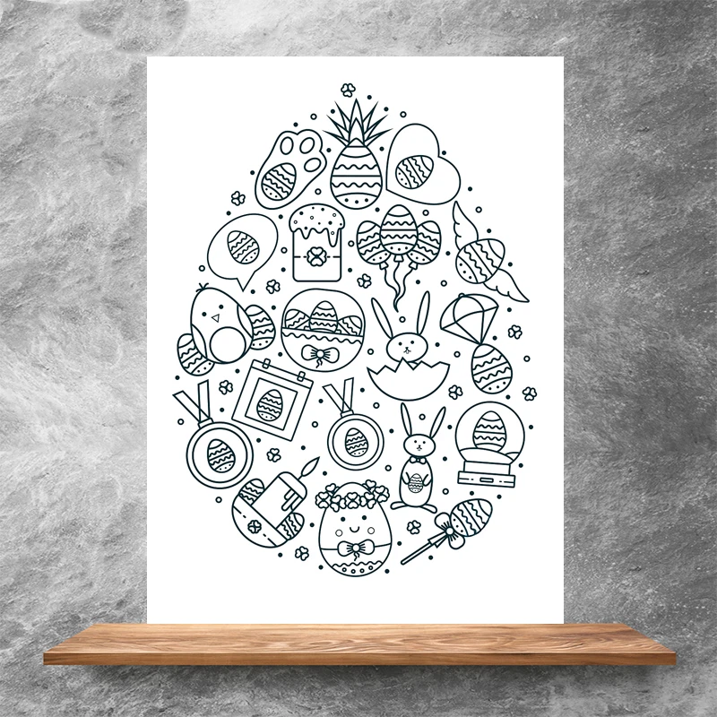 ZhuoAng Easter eggs Clear Stamps/Silicone Transparent Seals for DIY scrapbooking photo album Clear Stamps
ZhuoAng Easter eggs Clear Stamps/Silicone Transparent Seals for DIY scrapbooking photo album Clear Stamps
